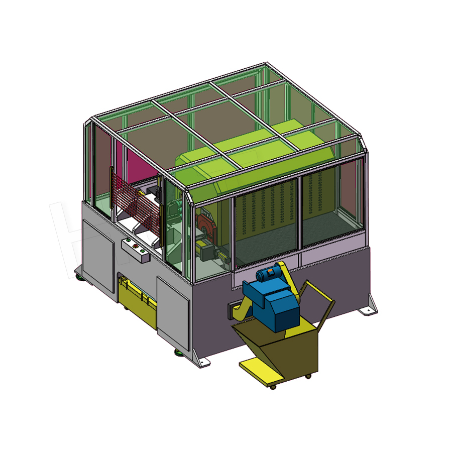 Stamping, Rotary Groove, Chamfering All-in-one Machine
